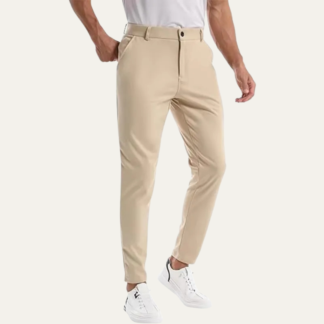 The Peschiera Men’s Slim Fit Trendy Business Dress Pants
