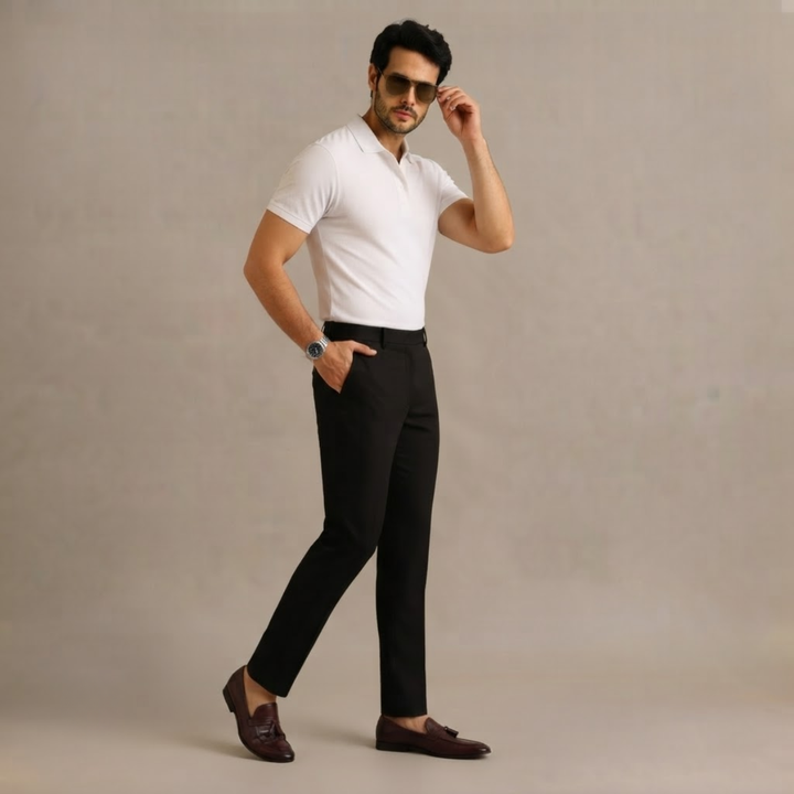 The Bardolino Men’s Slim Fit Casual Business Dress Pants