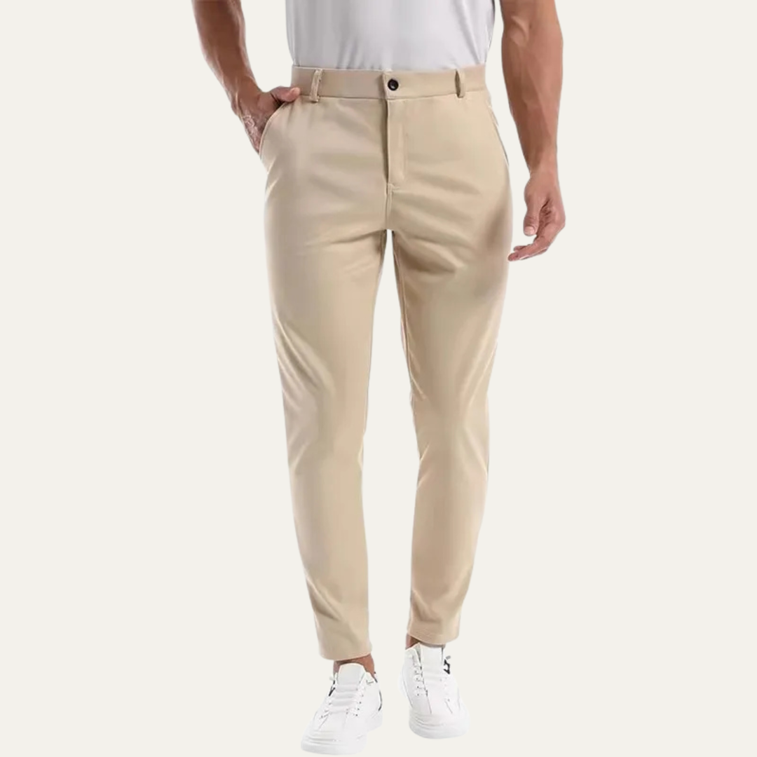 The Peschiera Men’s Slim Fit Trendy Business Dress Pants