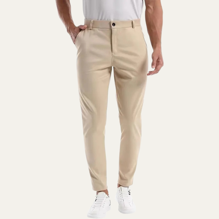 The Peschiera Men’s Slim Fit Trendy Business Dress Pants