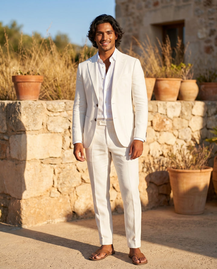 Valentin - Tailored Linen Suit Set