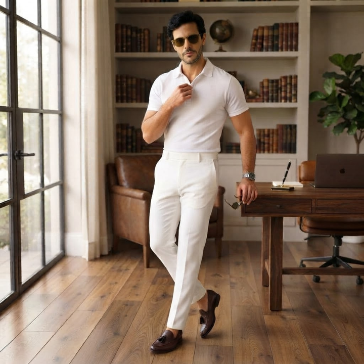The Bardolino Men’s Slim Fit Casual Business Dress Pants