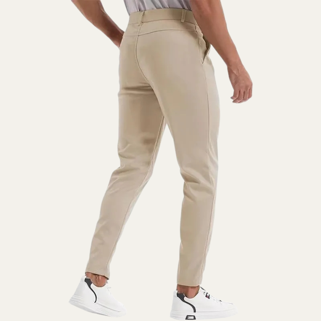 The Peschiera Men’s Slim Fit Trendy Business Dress Pants