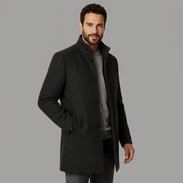 The Vienna Wool Coat – Men’s Classic Overcoat