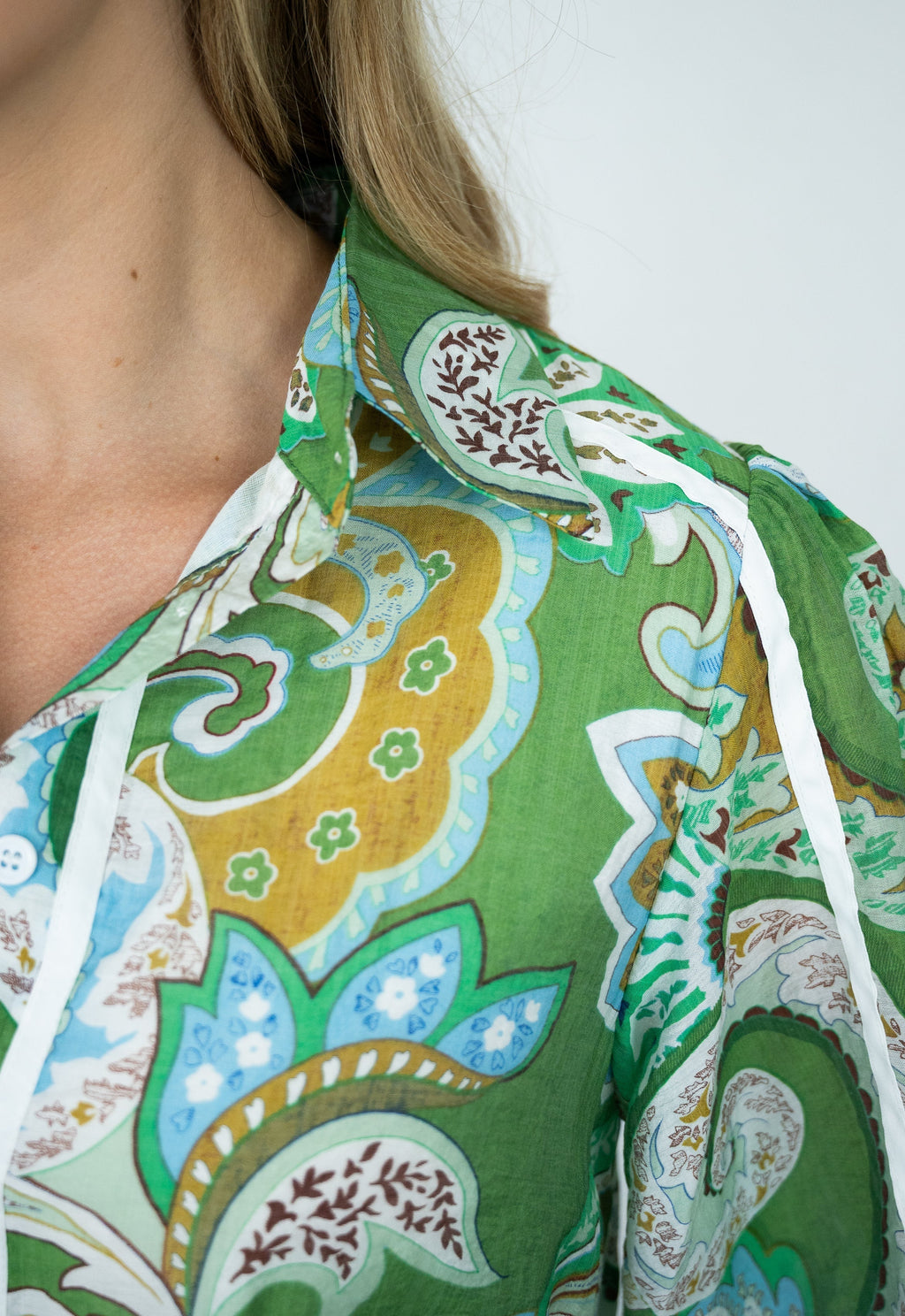 Adelaide | Paisley Print Maxi Dress