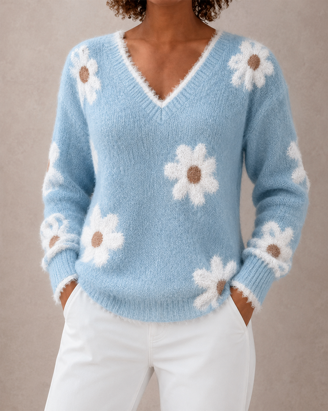 Blakely | Floral Print Sweater