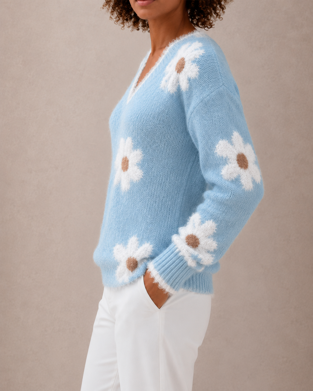 Blakely | Floral Print Sweater