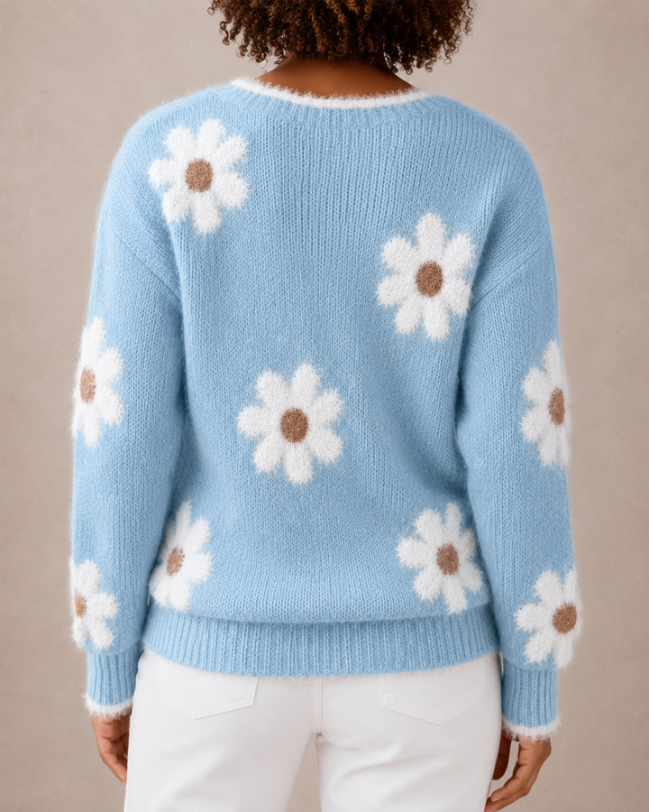 Blakely | Floral Print Sweater