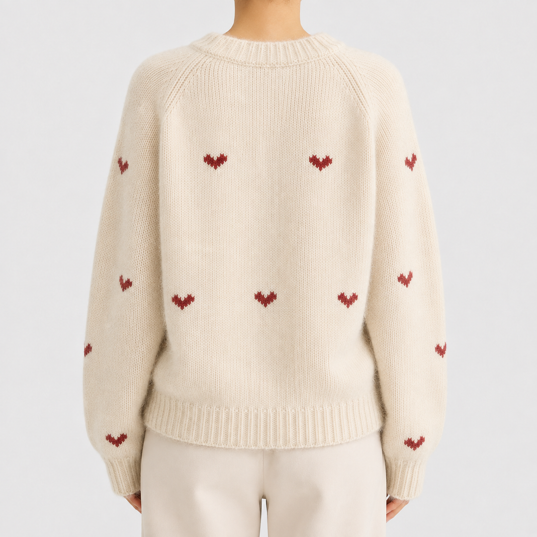 Kennedy | Raglan Sleeve Crew Neck Sweater