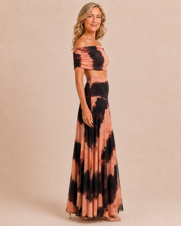 Sheila | Printed Midi Dress