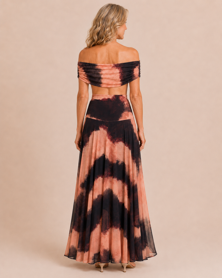 Sheila | Printed Midi Dress
