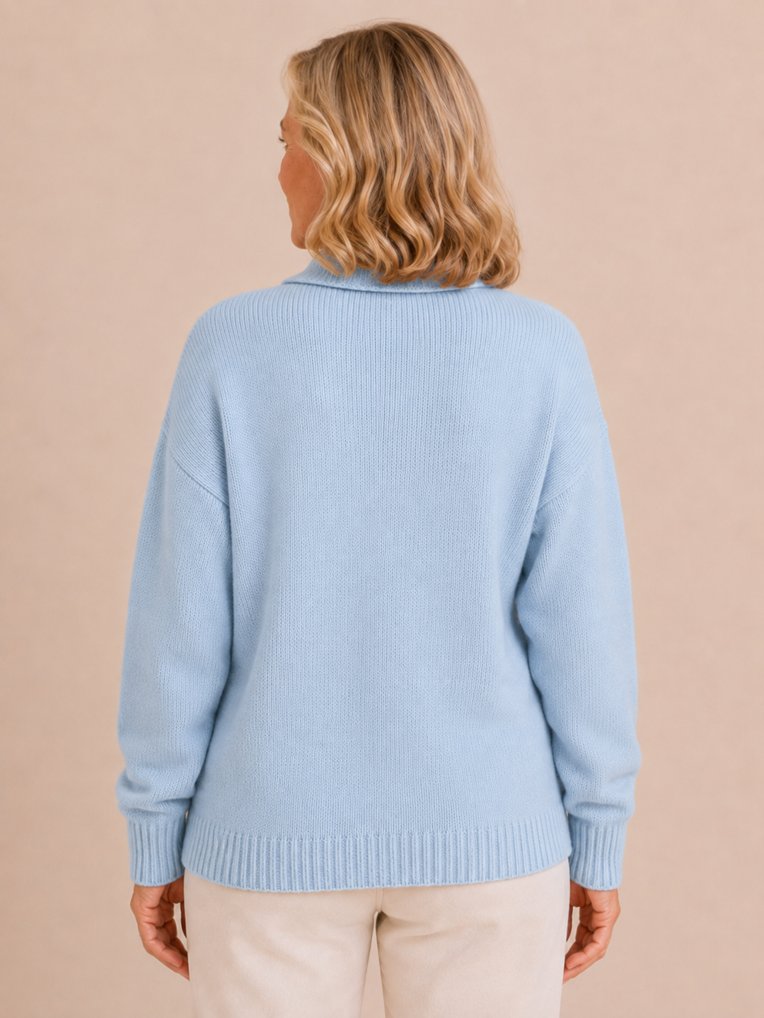 Olivia | Knit Polo Sweater