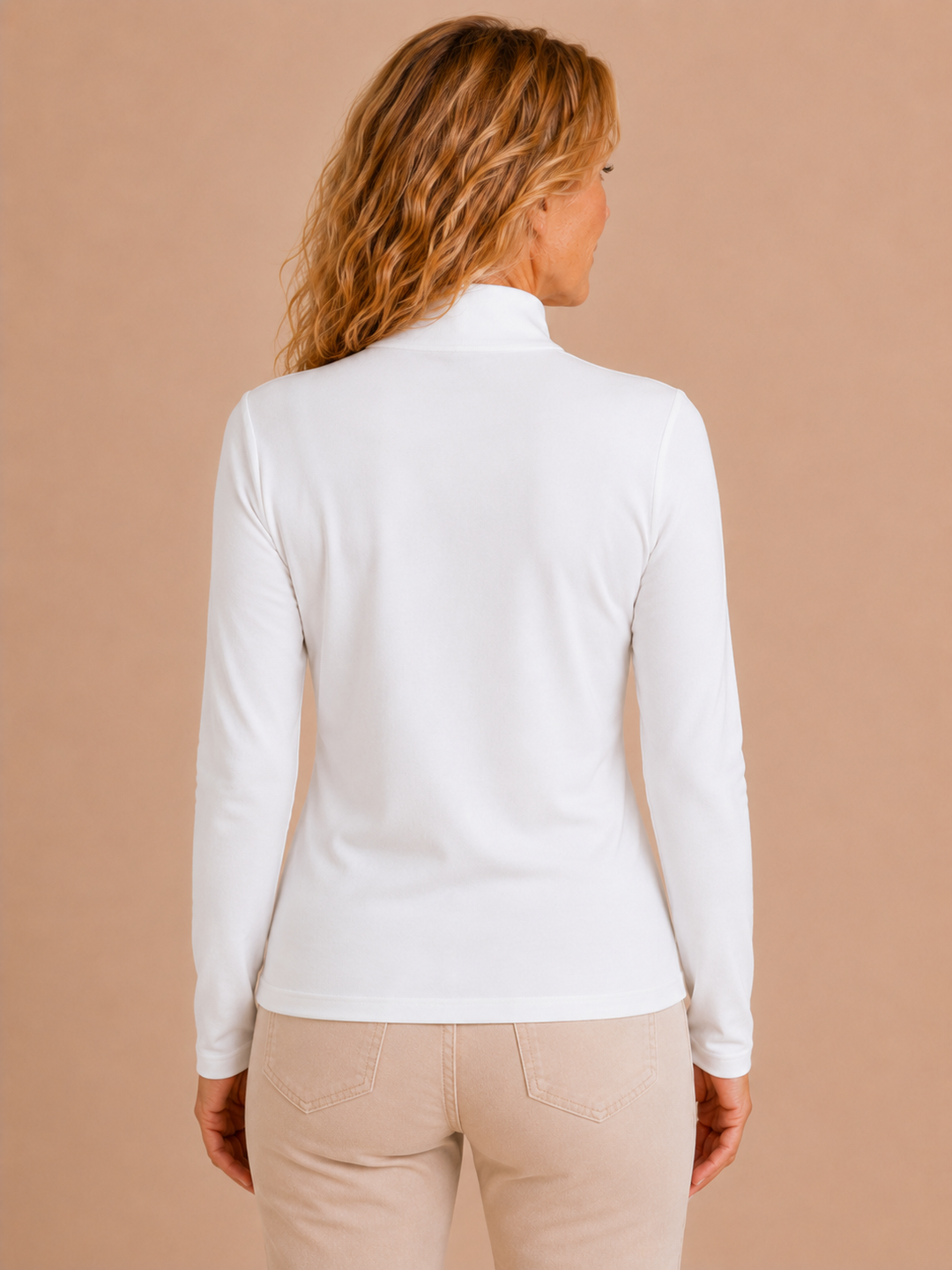 Avery | Chic Turtleneck T-shirt