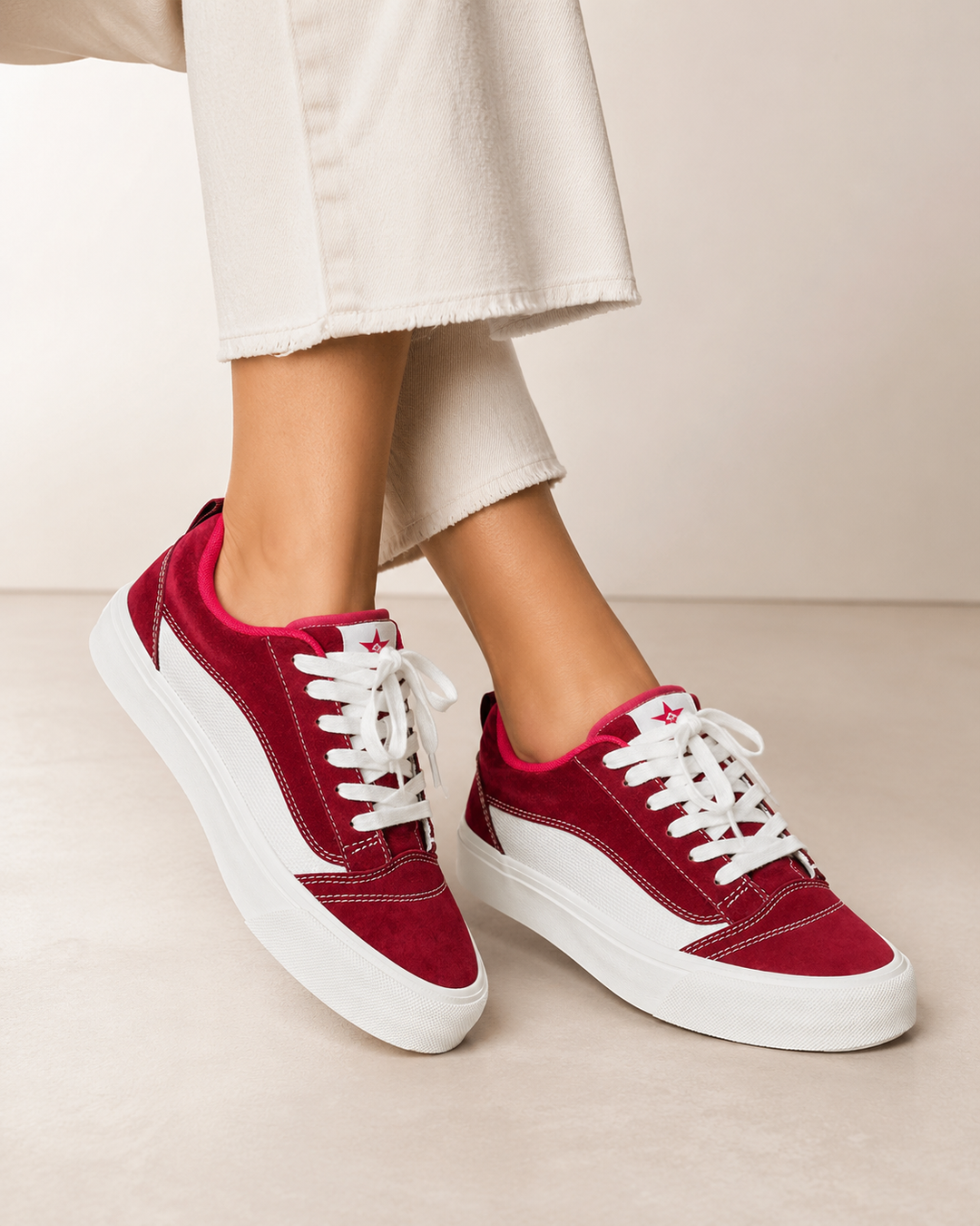 Canvas Low Top Sneakers