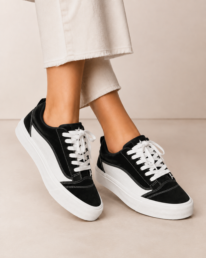 Canvas Low Top Sneakers