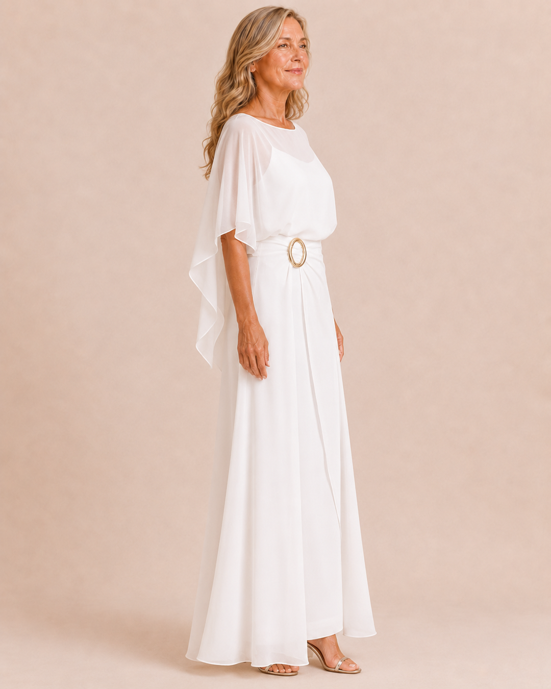 Hermione | Dress with a Sheer Overlay
