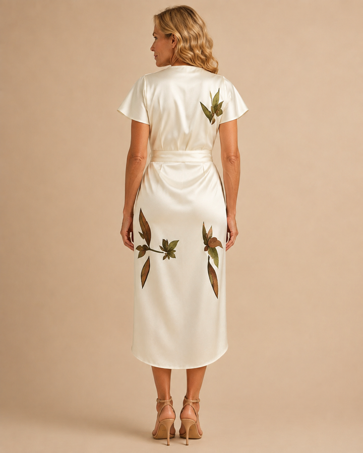 Brenna | Elegant Wrap Dress