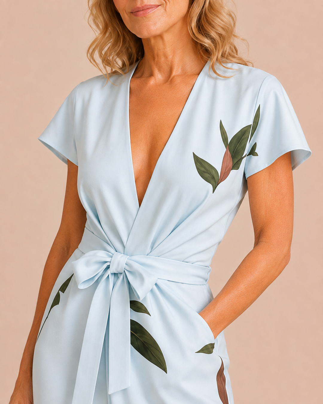 Brenna | Elegant Wrap Dress