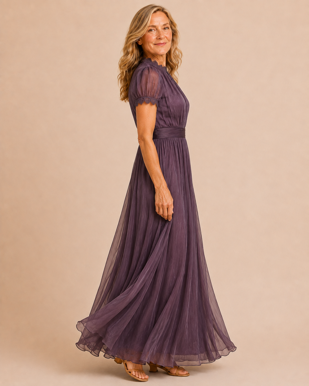 Marion | Lace Flow Maxi Dress