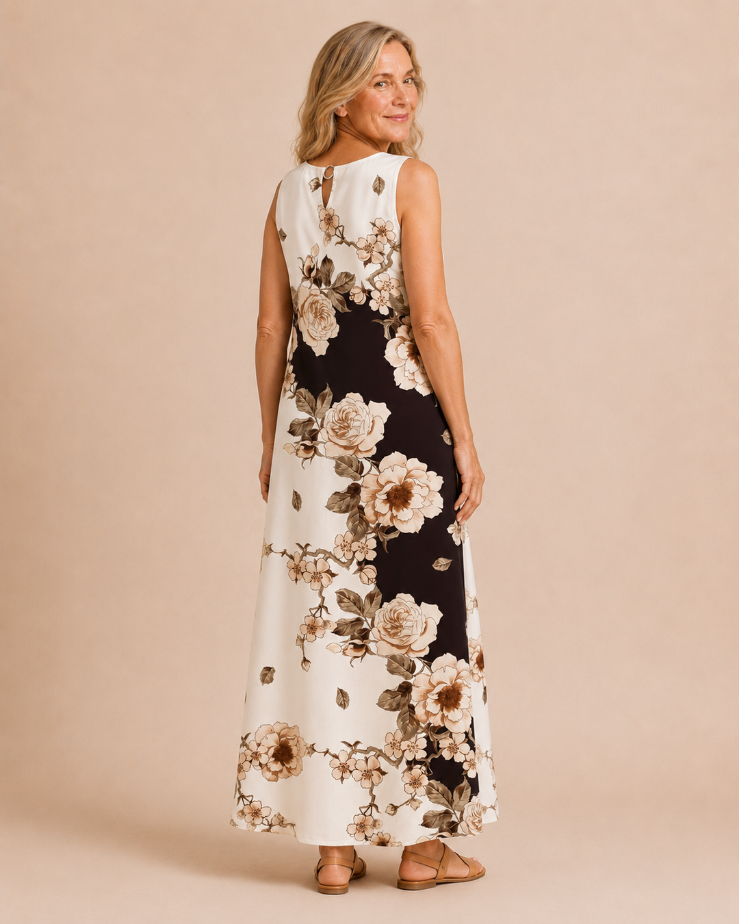 Meredith | Floral Swing Dress with Pockets