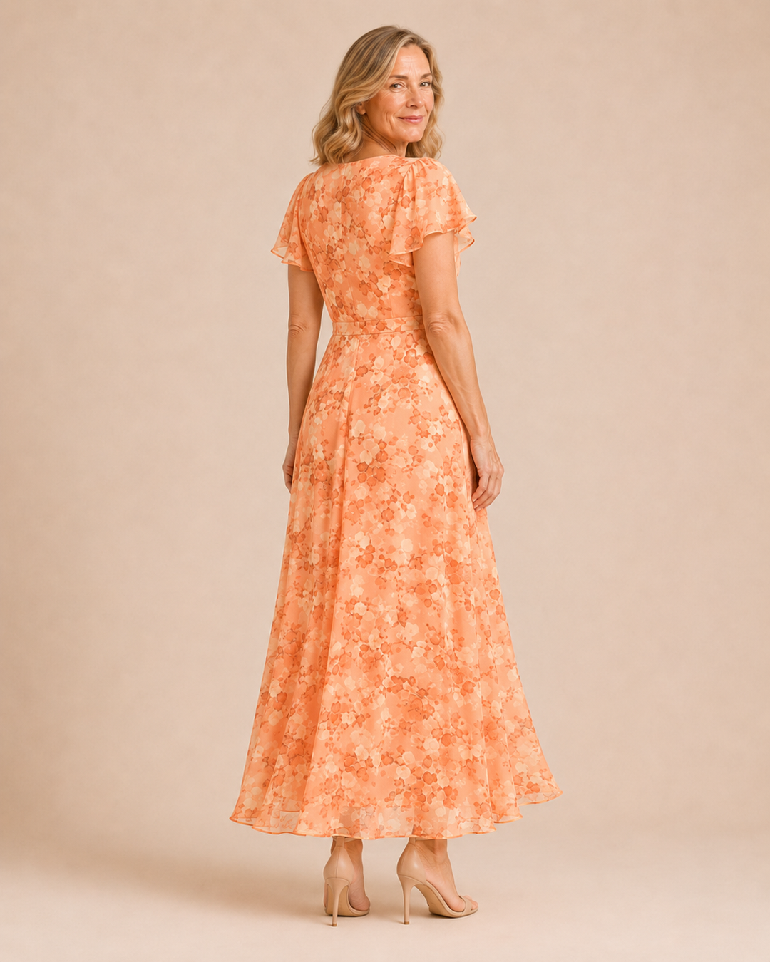Victoria | Flowing Tummy-Skimming Maxi Dress