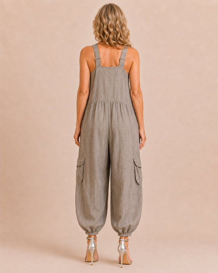 Holly | Bohemian Embroidered Jumpsuit