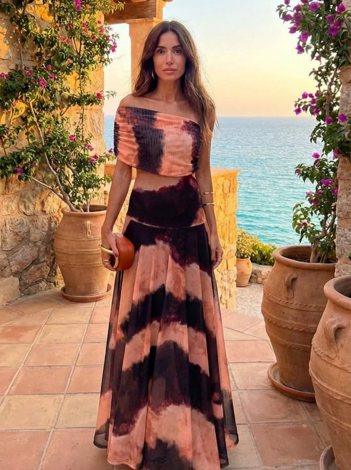 Sheila | Printed Midi Dress
