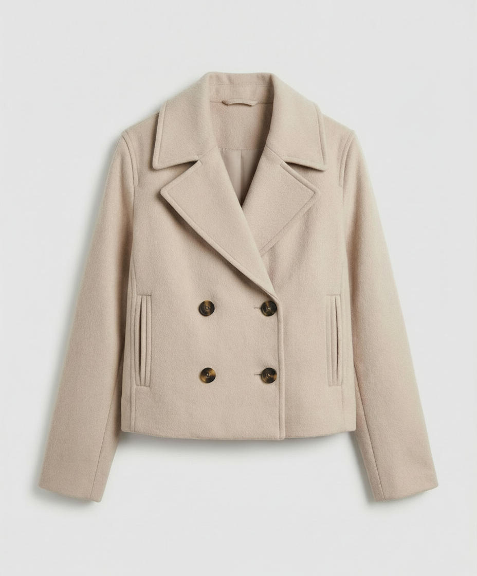Bonnie | Double Breasted Cropped Jacket