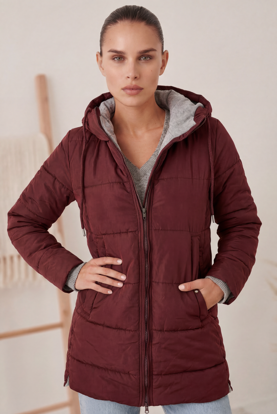 YILA | Casual Hooded Puffer