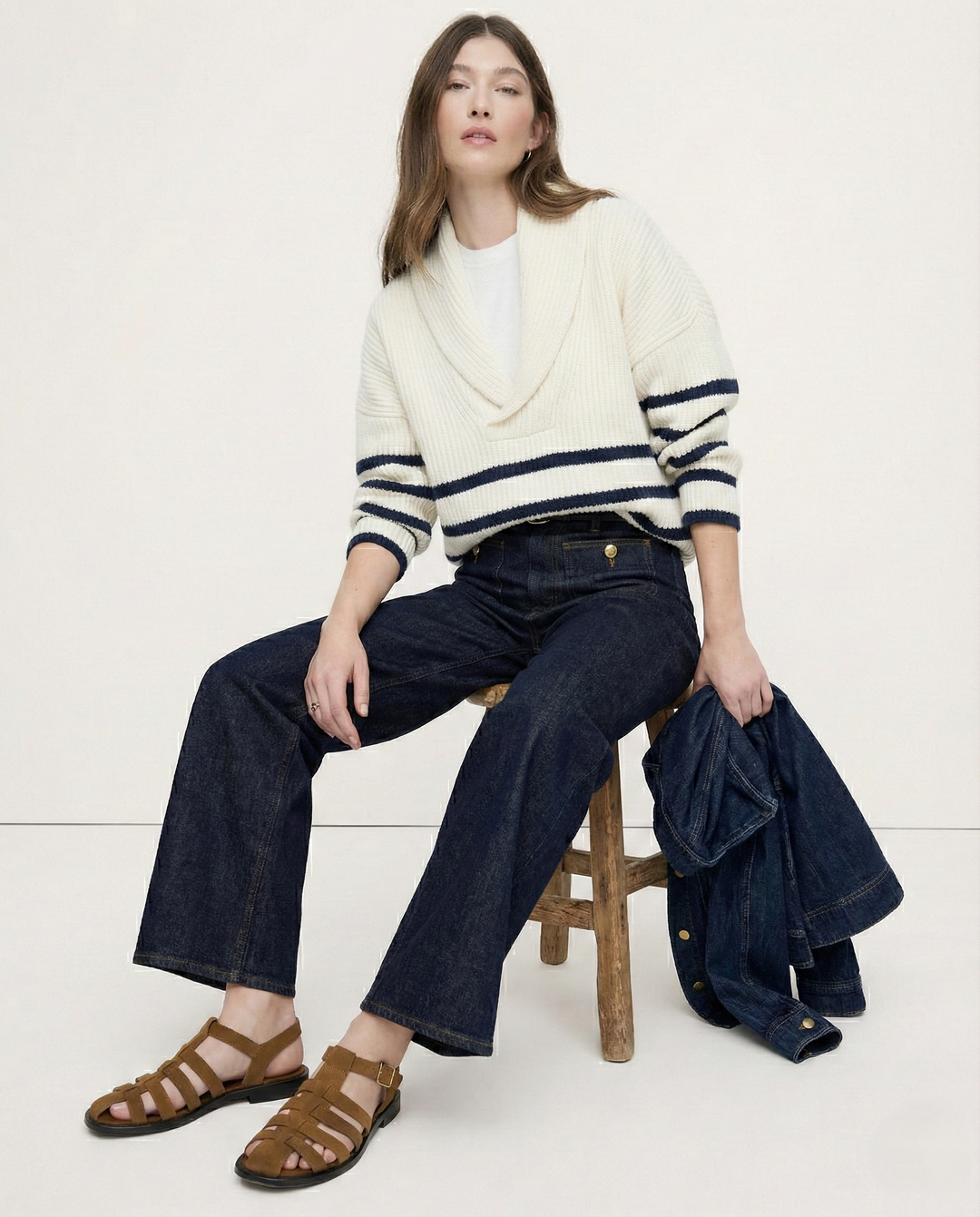 The Icon Classic Wide-Leg Jean