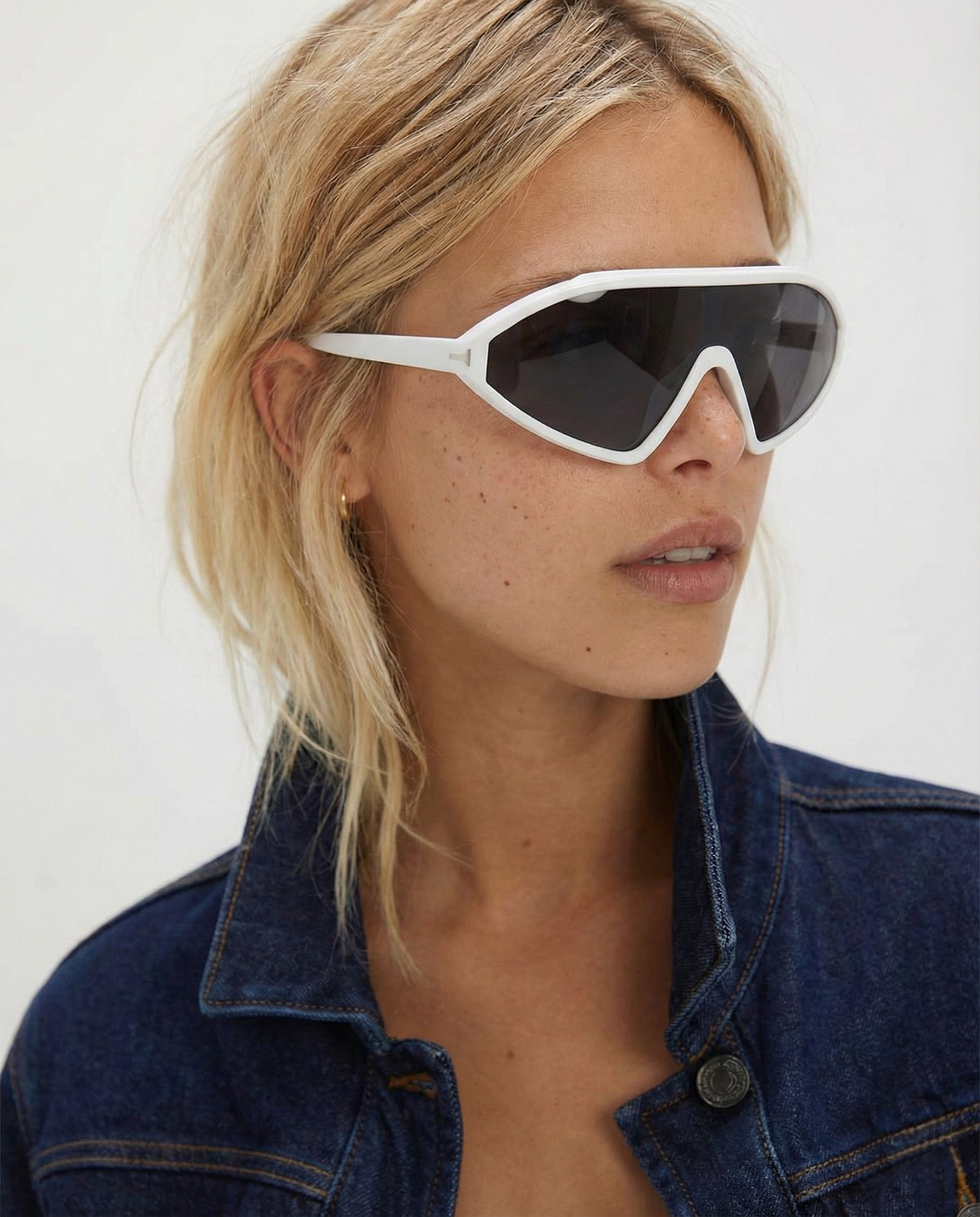 Natasha Linea Rossa Angled Sunglasses