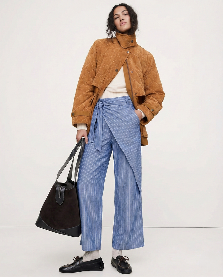 The Everyday Wide-Leg Pant In Cotton