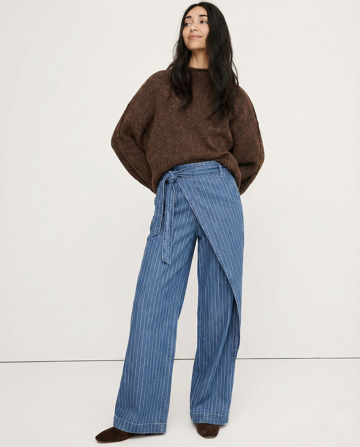 The Everyday Wide-Leg Pant In Cotton