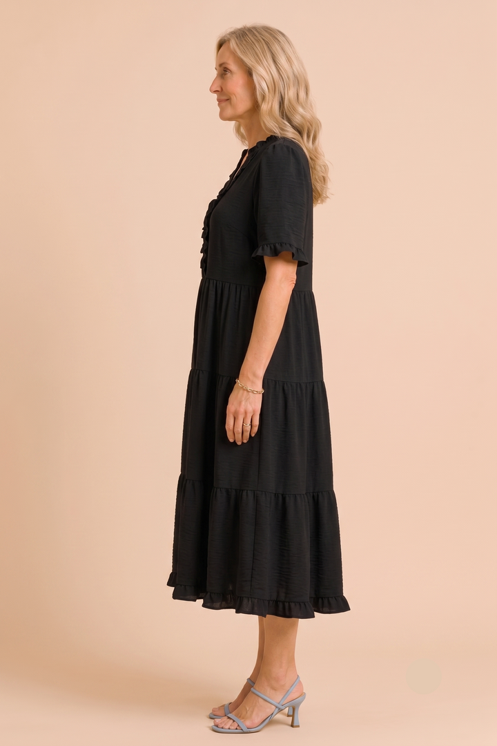 Opal | Casual V-Neck Mini Dress