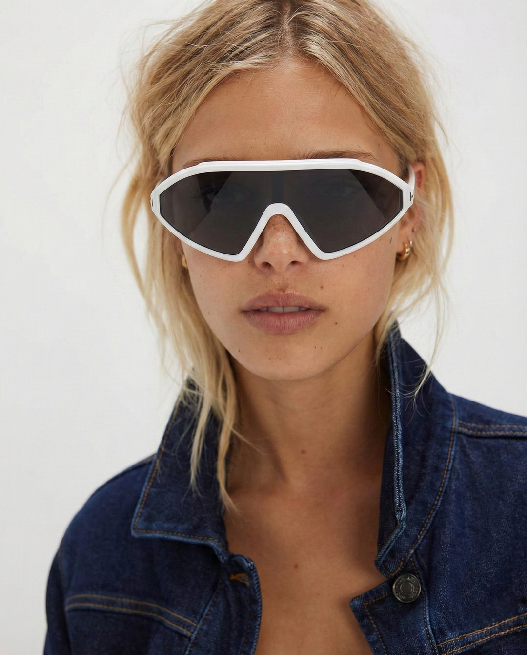 Natasha Linea Rossa Angled Sunglasses