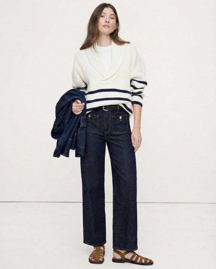 The Icon Classic Wide-Leg Jean