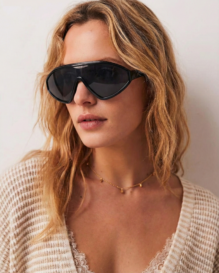 Natasha Linea Rossa Angled Sunglasses