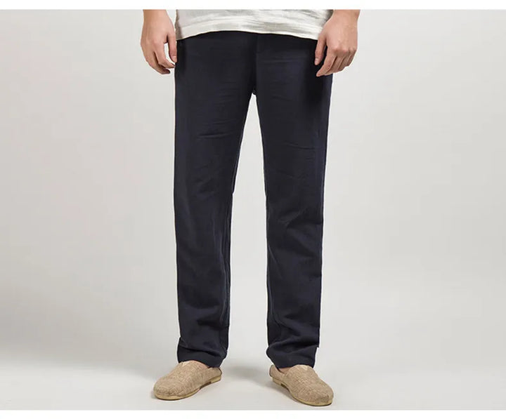 Linen Old Money Trousers