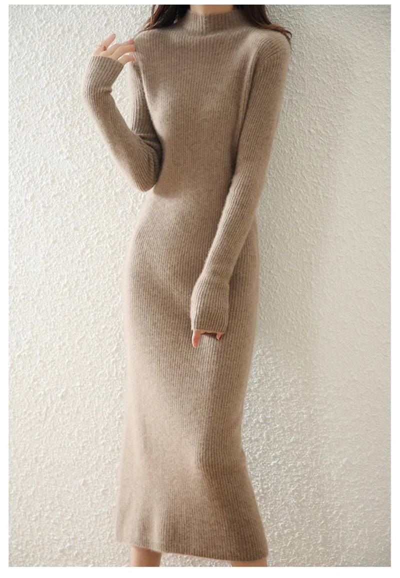 Aurora Wool Dress