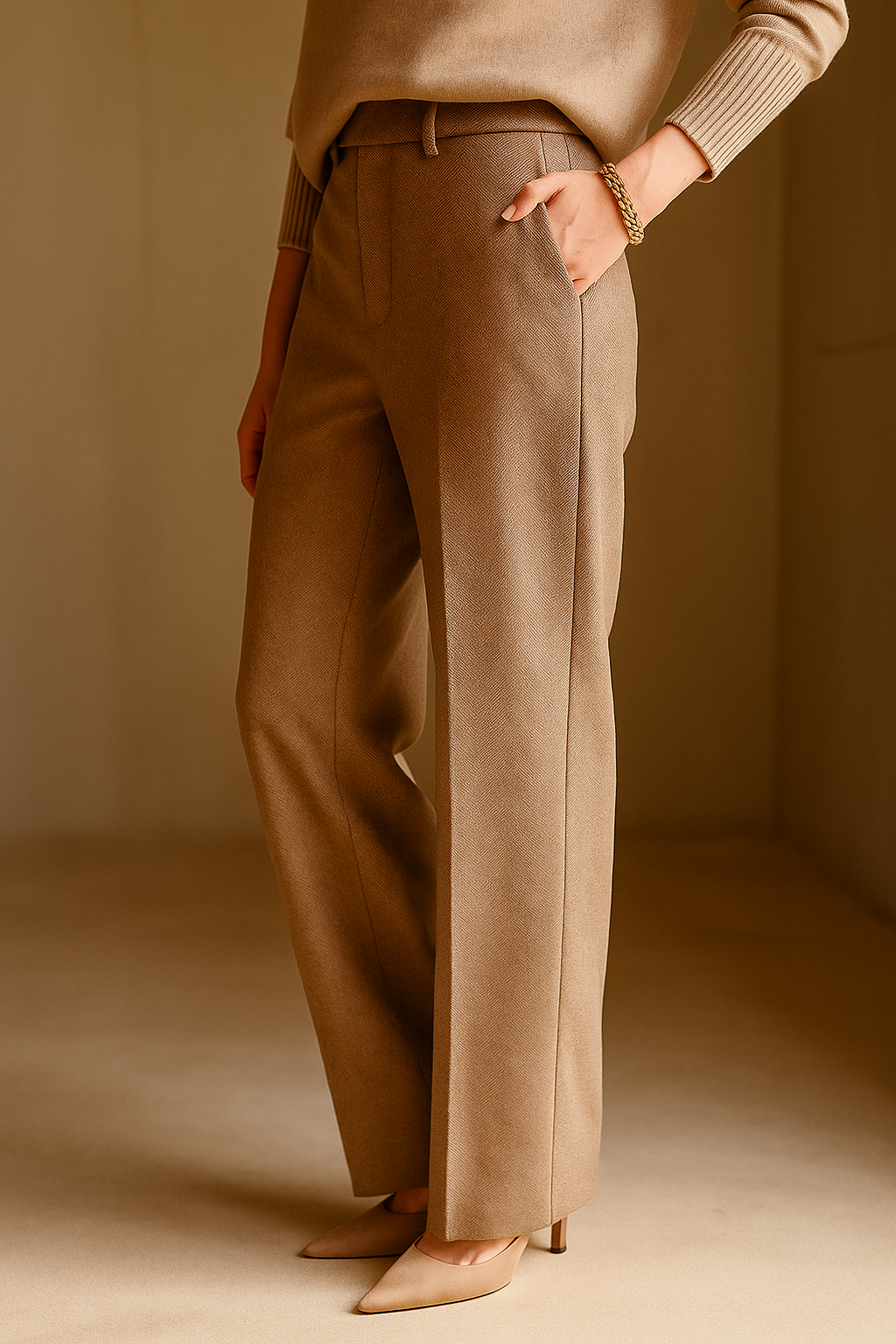 Torino Classic Wool Women's Trousers