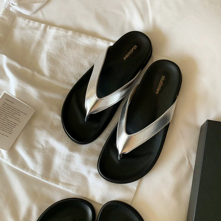 Mykonos Grape Slide Sandal
