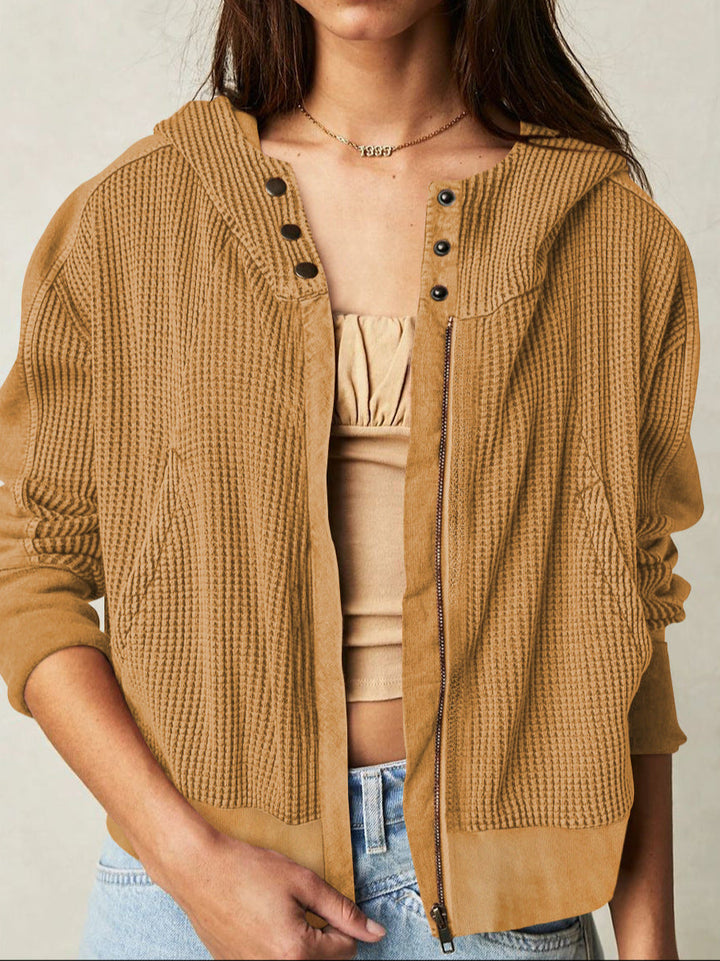 Uptown Waffle Hoodie