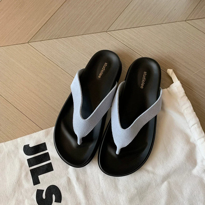 Mykonos Grape Slide Sandal