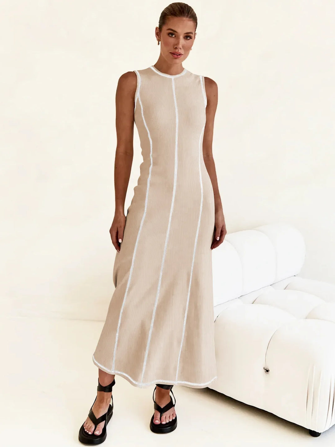 Mireya Women’s Sleeveless Knit Maxi