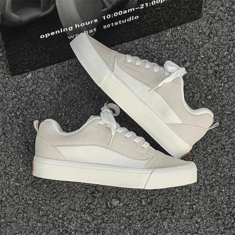 Canvas Low Top Sneakers