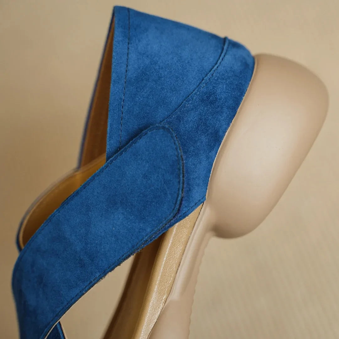 Tulum Suede Platform Sandal