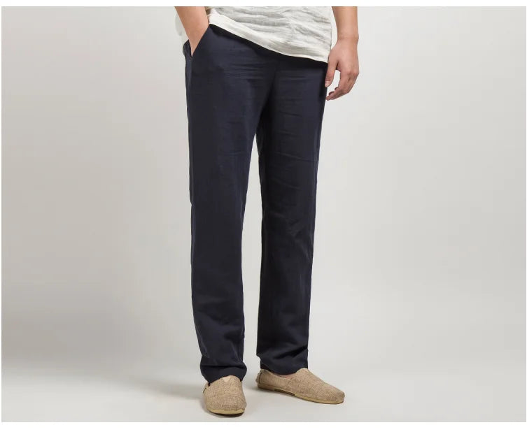 Linen Old Money Trousers