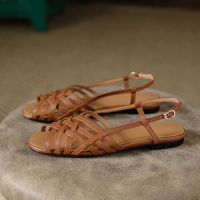 Woven Leather Sandal