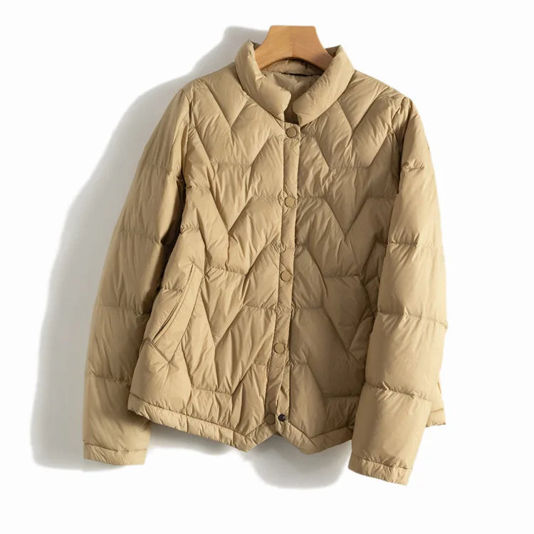 Natalie Quilted Down Jacket