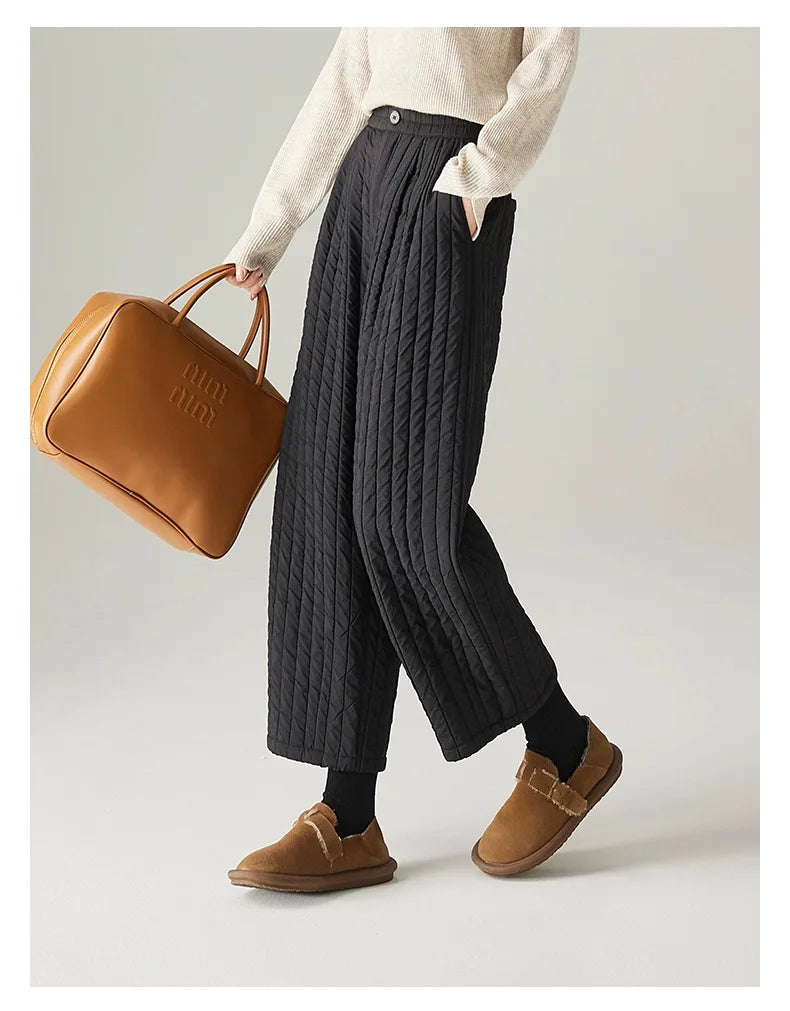 Daria Cotton Wide-Leg Pants